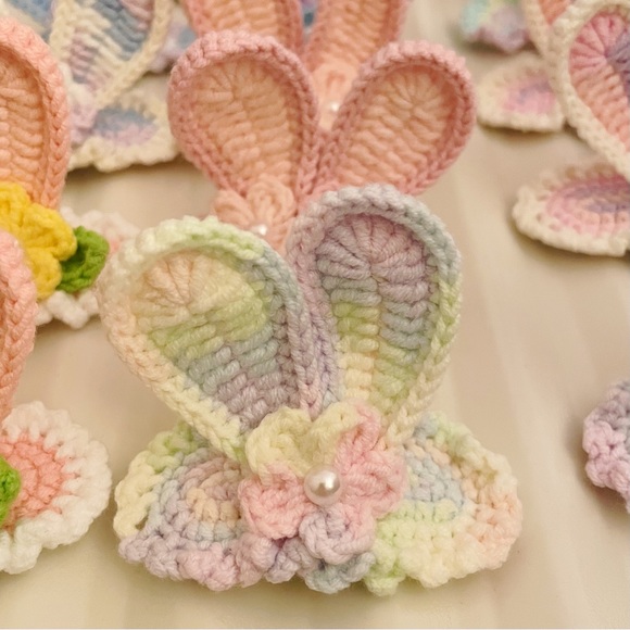 Handmade Hair Clips Crochet Hair Pin Gift for Girls - Picture 6 of 11